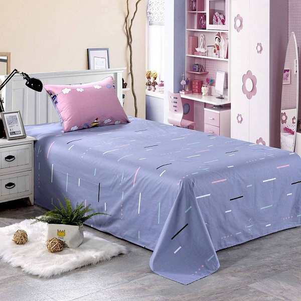 Комплект постельного белья детский Sofi de Marko Самолётики розовый