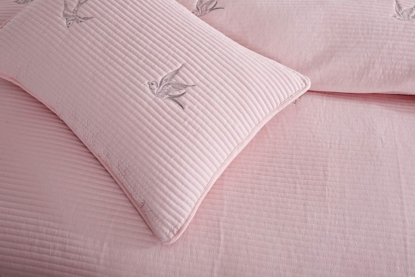 Комплект покрывало и наволочка 160 х 220 см Sofi de Marko Жаклин пепельная роза