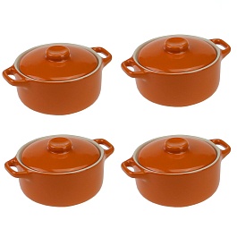Набор мини кастрюль (4 х 0,18 л)