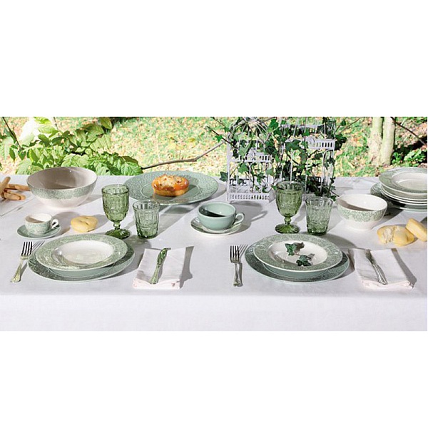 Тарелка подстановочная COIMBRA 31 см зеленый