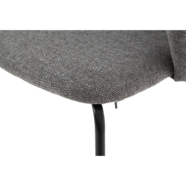 Стул dwight, рогожка, серый