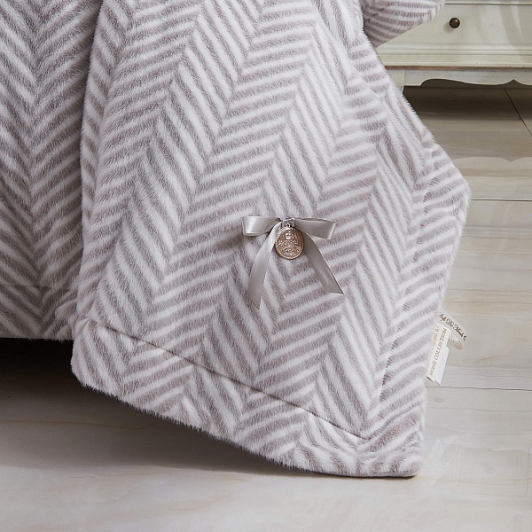 Плед 220 х 240 см Sofi de Marko Флоренс серый