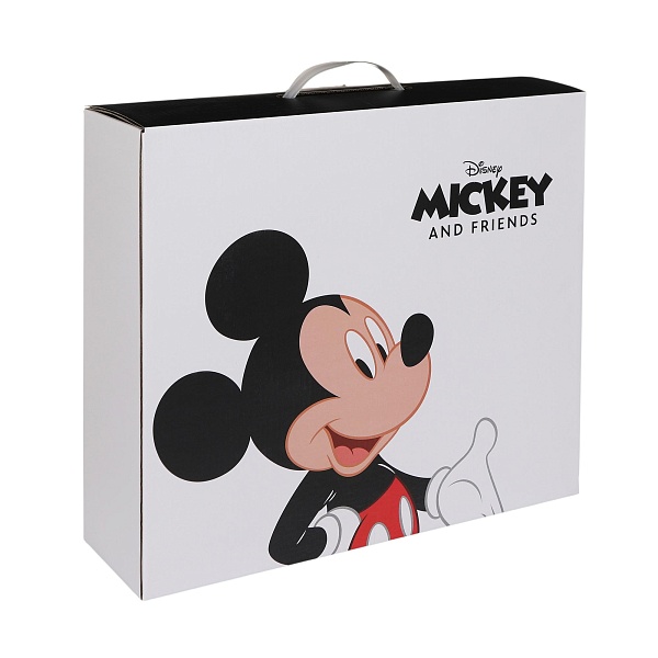 Набор посуды  Микки Маус, черный/белый