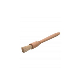 Кисточка кондитерская  с деревянной ручкой, 1" 19,5*25*0,5 беж