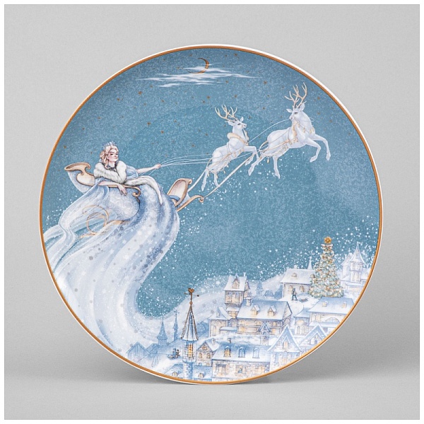 Тарелка закусочная 20,5 см Lefard Снежная королева