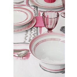 Тарелка суповая ARENA 24 см мальва