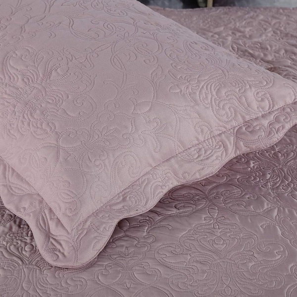 Комплект покрывало и наволочки Sofi de Marko Устина пудра