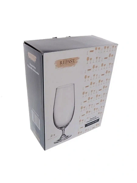 Набор бокалов для пива  Crystalite Bohemia Colibri/Gastro 2шт 380мл
