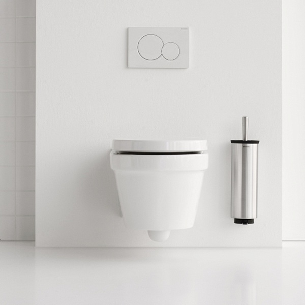 Туалетный ёршик с держателем Brabantia Profile стальной матовый