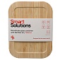 Контейнер стеклянный с крышкой из бамбука 1,05 л Smart Solutions