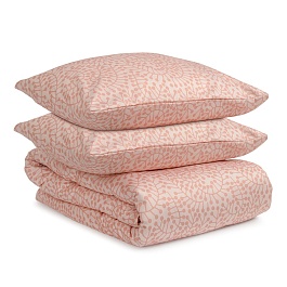Комплект постельного белья с принтом Спелая смородина 150 х 200 см Tkano Scandinavian Touch розовый
