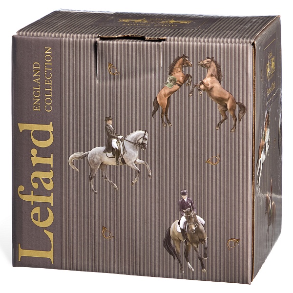 Кружка 560 мл Lefard Horse Club серая