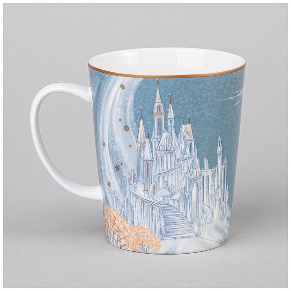 Кружка 400 мл Lefard Снежная королева голубая