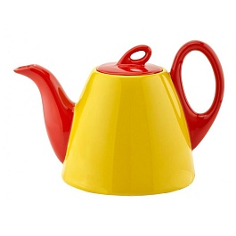 Чайник заварочный с крышкой 1,15 л Smakfest красно-желтый
