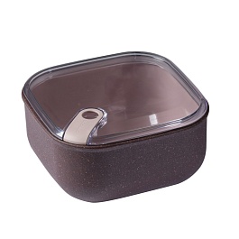 Контейнер квадратный 1000 мл Omada Pull Box фиолетовый 