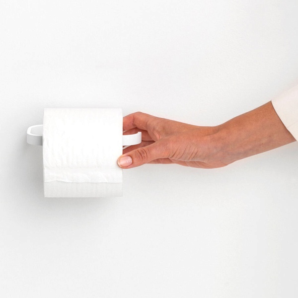 Держатель для туалетной бумаги 43 см Brabantia MindSet белый