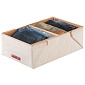 Ящик с отделениями 50 х 32 х 18 см Casy Home Milky