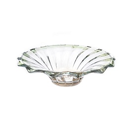 Фруктовница 30 см Bohemia Gold Picadelli зелёный