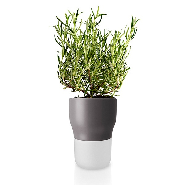 Горшок для растений с функцией самополива Eva Solo 11 см серый