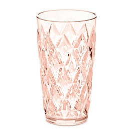 Стакан Crystal 450 мл розовый