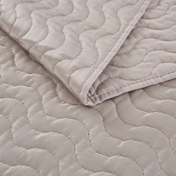 Комплект покрывало и наволочка 160 х 220 см Sofi de Marko Саванна серый