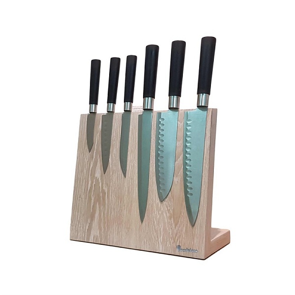 Подставка для ножей магнитная 6 ножей Woodinhome