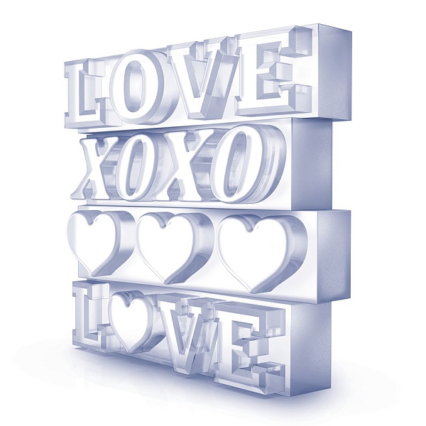 Форма для льда Zoku Love