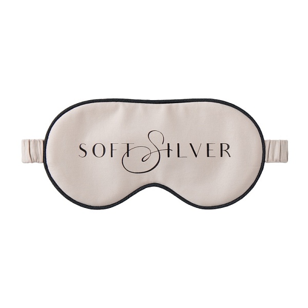 Маска д/сна Soft Silver 23 х 10 см, песчаный берег
