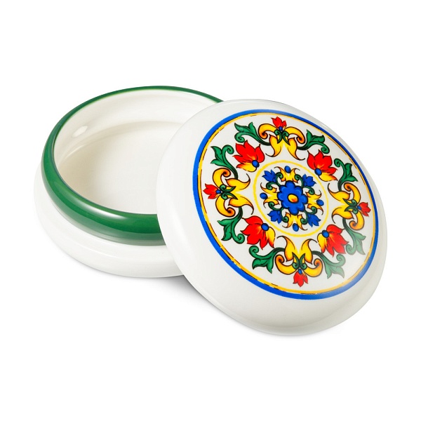 Шкатулка фарфоровая My Ceramic Story Тоскана в форме макаронс