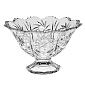 Салатник на ножке Crystal Bohemia "Pinwheel" хрусталь