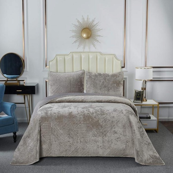 Патрисия (беж) Покрывало 160х220