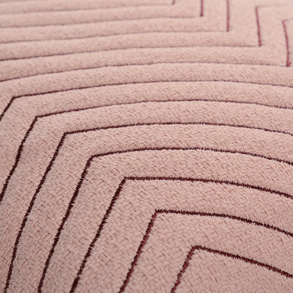 Подушка декоративная cтеганая из хлопка 45 x 45 см Tkano Ethnic