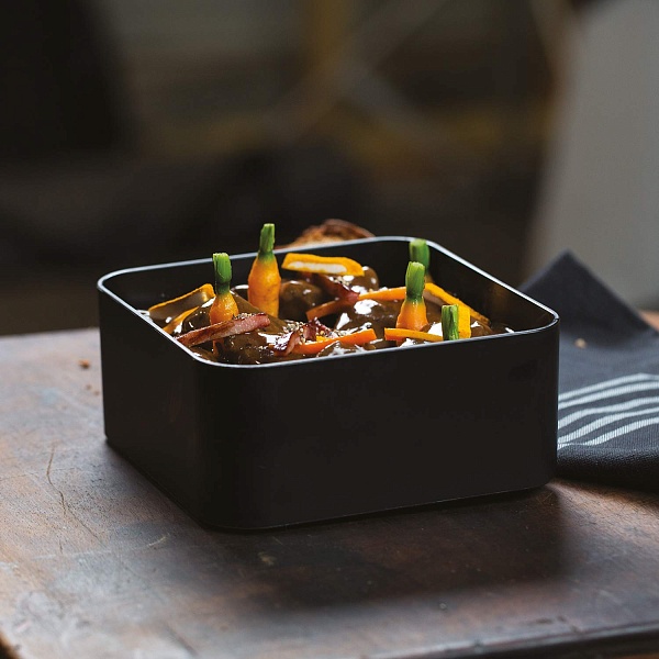 Ланч-бокс Monbento Square черный