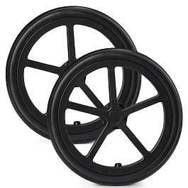 Комплект задних колес для коляски Gb Qbit+ Black
