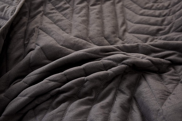 Мориц (антрацит) Покрывало 160х220