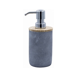 Дозатор для жидкого мыла серый Ridder Cement 