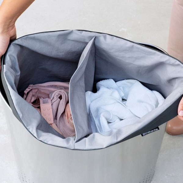 Бак для белья 55 л Brabantia серый