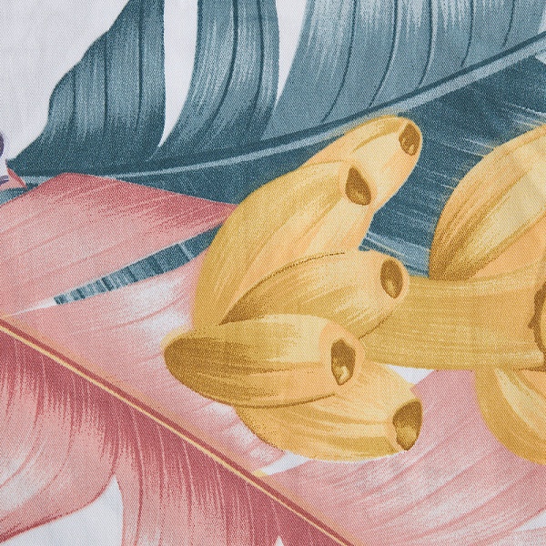 Пододеяльник 160 х 220 см Melograno Floral Print Leaf