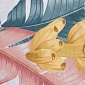 Пододеяльник 160 х 220 см Melograno Floral Print Leaf