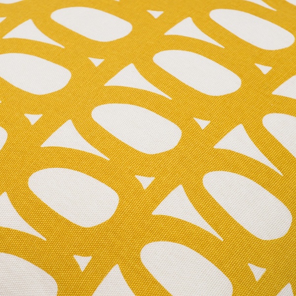 Чехол на подушку 45 х 45 см Tkano Cuts & Pieces горчичный