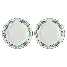 Набор тарелок 26.5 см Tkano Nordic winter 2 шт белый