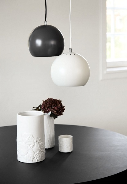 Лампа подвесная Frandsen Ball серый