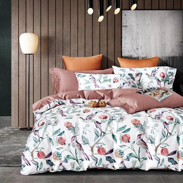 Комплект постельного белья евро Melograno Felicita Satin