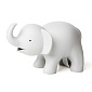 Диспенсер для скотча Qualy Elephant серый