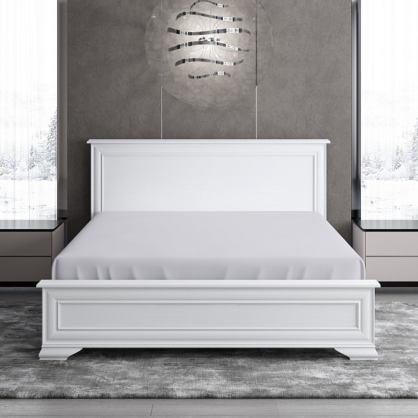 Простыня на резинке 180х200х25 см Soft Silver, благородное серебро