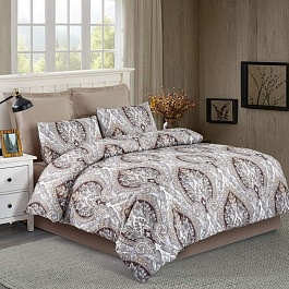 Комплект постельного белья евро Sofi de Marko Алтея Модерн сатин