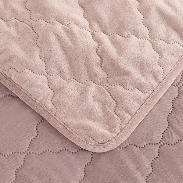 Деметра (пепел роза) Покрывало 240х280