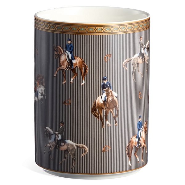 Кружка 720 мл Lefard Horse Club серая