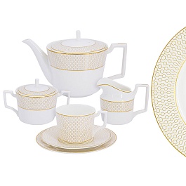 Сервиз чайный 6 персон/21пр. Ноктюрн