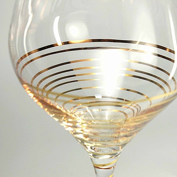 Набор бокалов для вина 450 мл Bohemia Crystal Аморосо 2 шт